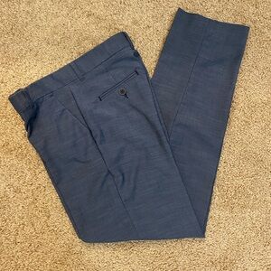 Calvin Klein Black and Blue Dress Pants